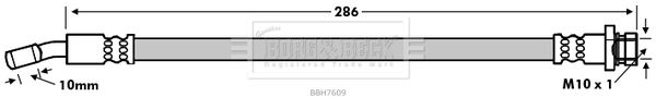BORG & BECK Тормозной шланг BBH7609